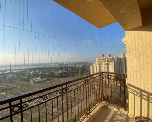 Invisible grill balcony installation Pune - view 1
