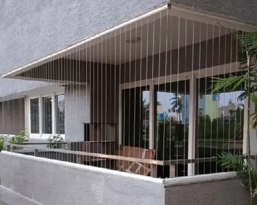 Bird net terrace installation Pune - view 2